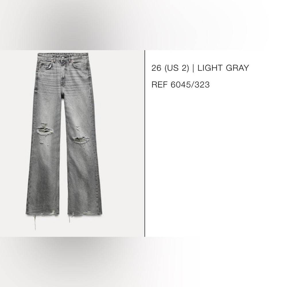 Brand new with tags Zara Size 2 jeans